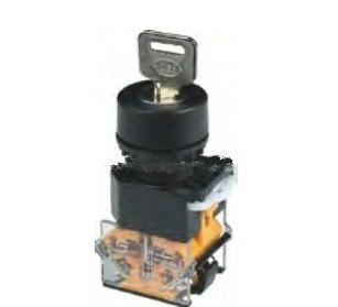 【江陰長江電器 三檔位右鎖鑰匙鈕 LA38-20YL3/】價格_廠家_圖片 -